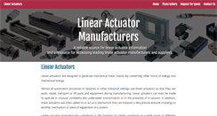 Desktop Screenshot of linear-actuators.net