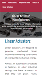 Mobile Screenshot of linear-actuators.net
